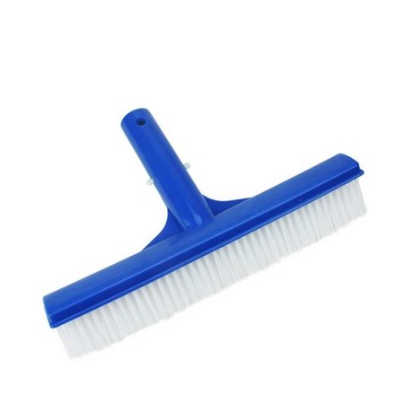 PERFECTPITCH 10 in. Residental Swimming Pool Floor and Wall Cleaning Bristle Brush Head PE72710